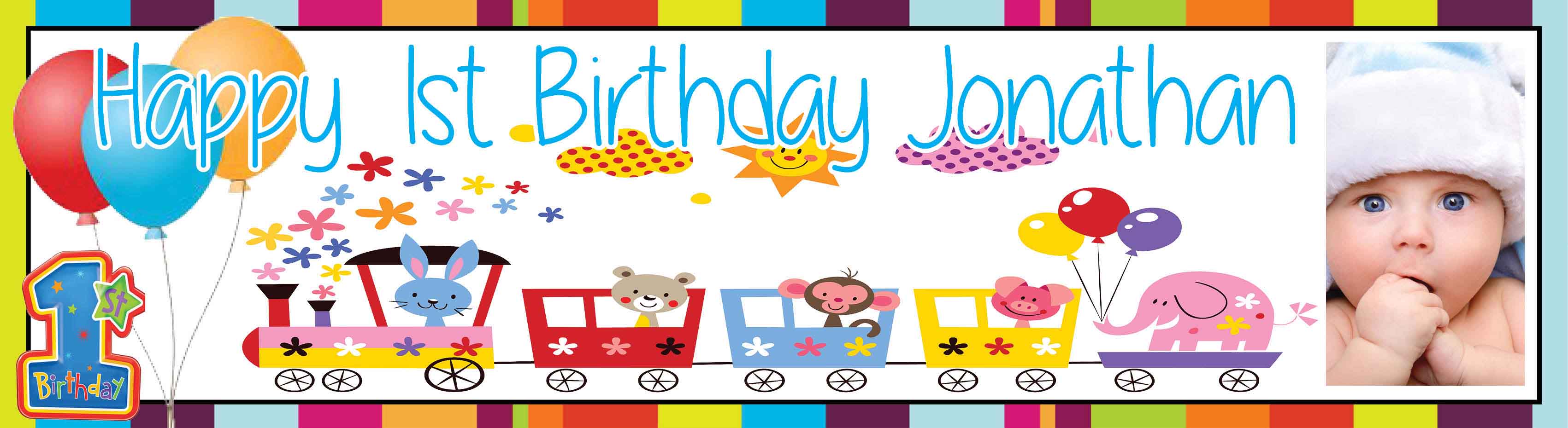 Children's Birthday Party Banners | Personalised Party Banners